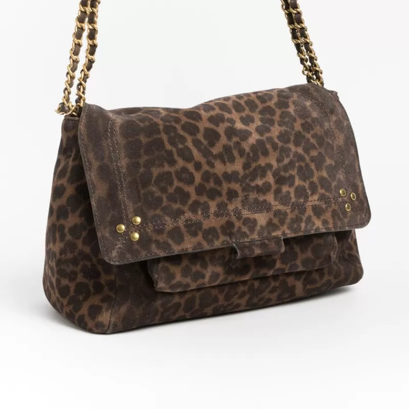 Jerome Dreyfuss - Borsa A Tracolla - Lulu M - Leopard<Collezione Borse Donna Borse A Tracolla