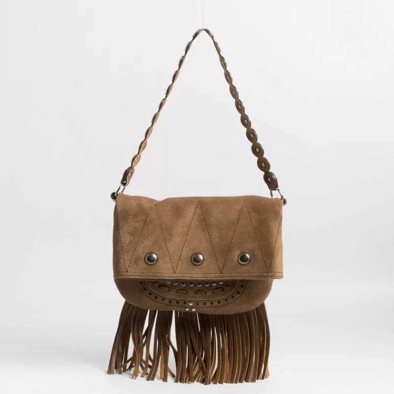 Jerome Dreyfuss - Jerry Mini - Camoscio Marrone<Collezione Borse Donna Mini Bags