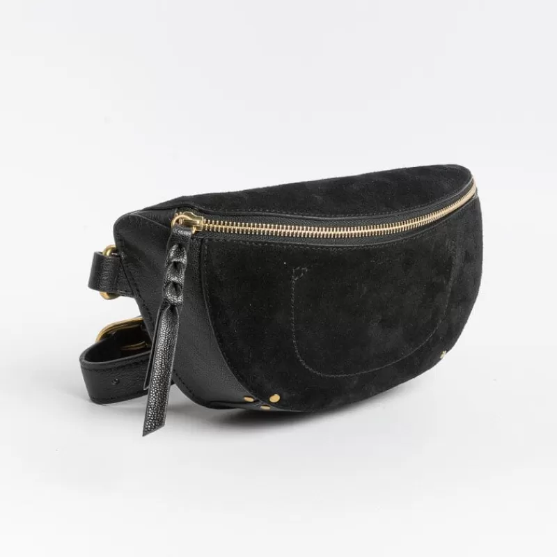 Jerome Dreyfuss - Marsupio - Lino - Nero<Collezione Borse Donna Marsupio