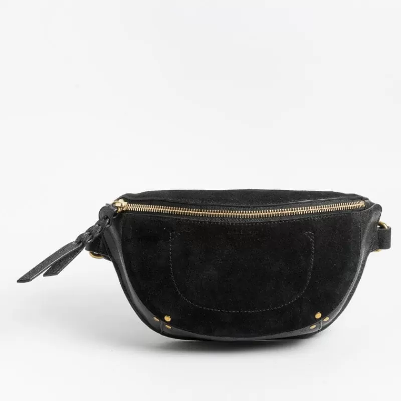 Jerome Dreyfuss - Marsupio - Lino - Nero<Collezione Borse Donna Marsupio