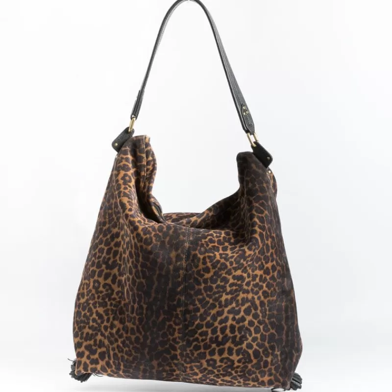 Jerome Dreyfuss Jeromee Dreyfuss - Paul Cabas - Leopard<Collezione Borse Donna Borse A Spalla