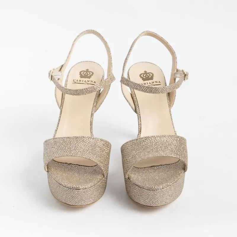 L'Arianna L' Arianna - Sandali Con Tacco Ds1610 - Sirio Nude<Collezione Scarpe Donna Sandali Con Tacco