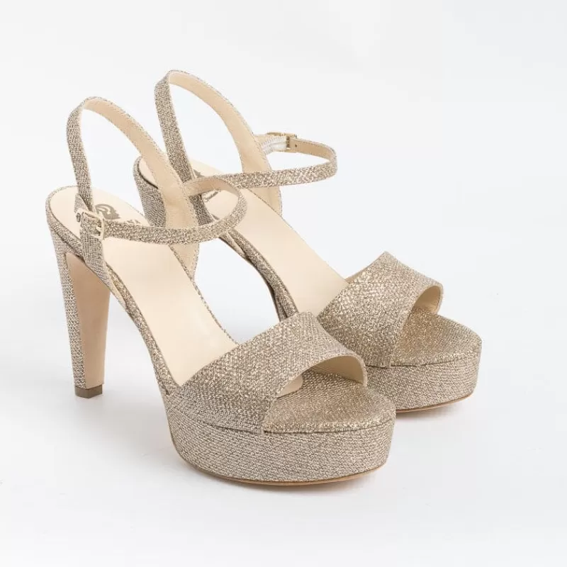 L'Arianna L' Arianna - Sandali Con Tacco Ds1610 - Sirio Nude<Collezione Scarpe Donna Cerimonia - Scarpe E Pochette