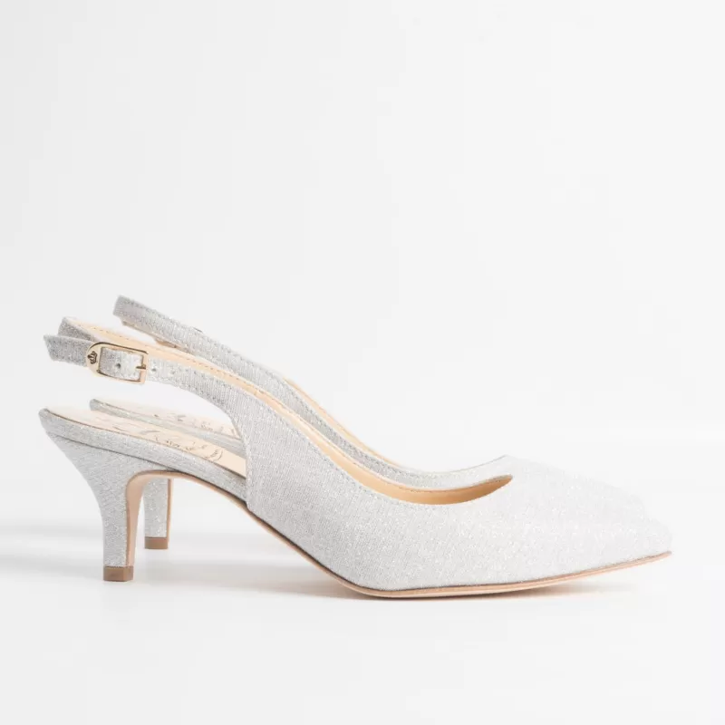 L'Arianna L' Arianna - Sling Back Ch2000/Mo - Sirio - Perla<Collezione Scarpe Donna Sposa