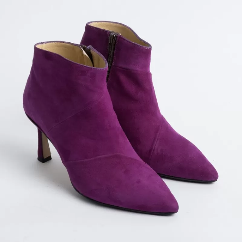 L'Arianna L' Arianna - Stivaletto - Tr1672/Rt - Camoscio Viola<Collezione Scarpe Donna Stivaletti