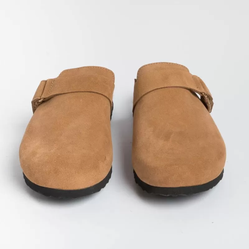 MANEBI - Clog- Sleepers- Cuoio<Collezione Scarpe Donna Sabot E Sleepers