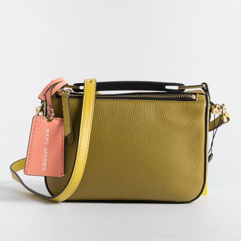 Marc Jacobs - 170 - The Soft Box Bag - Ecru Olive<Collezione Borse Donna Borse A Mano