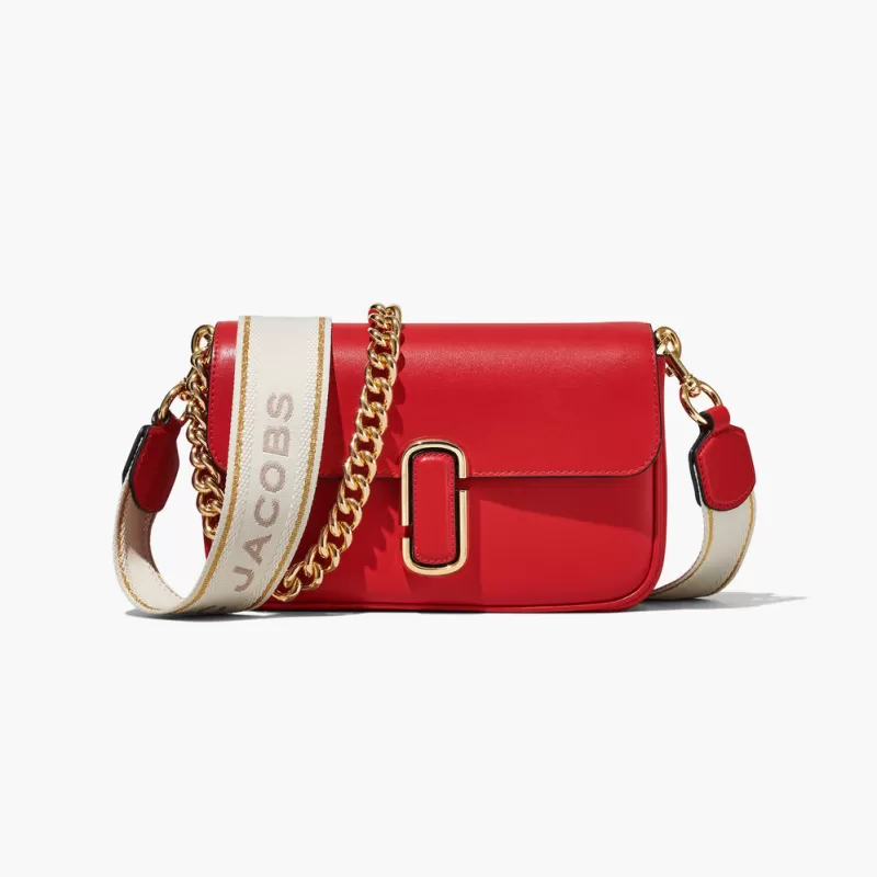 Marc Jacobs - J Marc -H956L01Pf22 - Rosso<Collezione Borse Donna Borse A Spalla