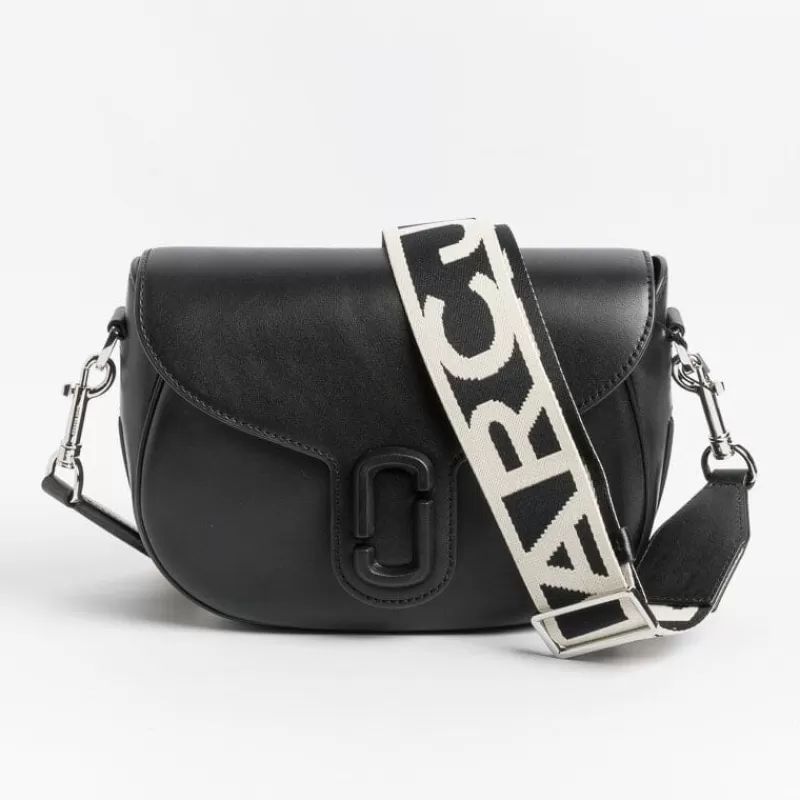 Marc Jacobs - The J Marc Saddle Bag - Black<Collezione Borse Donna Borse A Tracolla