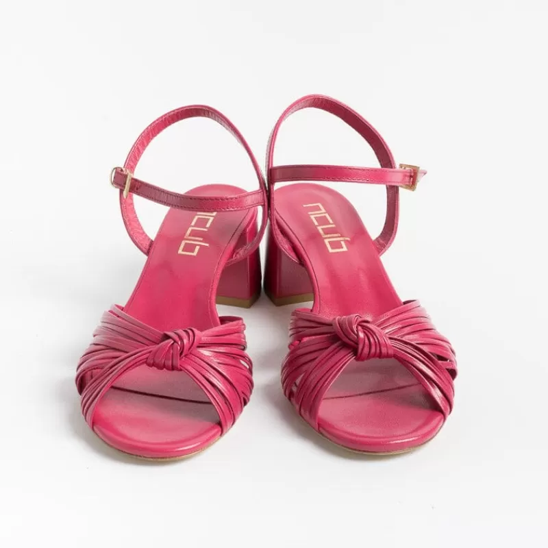 NCUB - Sandali Con Tacco - Stefy 64 - Crepe Fucsia<Collezione Scarpe Donna Sandali Con Tacco