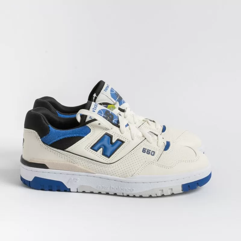 NEW BALANCE - Collezione Uomo New Balance - Sneakers Bb550Vta - Bianco Blu<Collezione Scarpe Uomo Sneakers