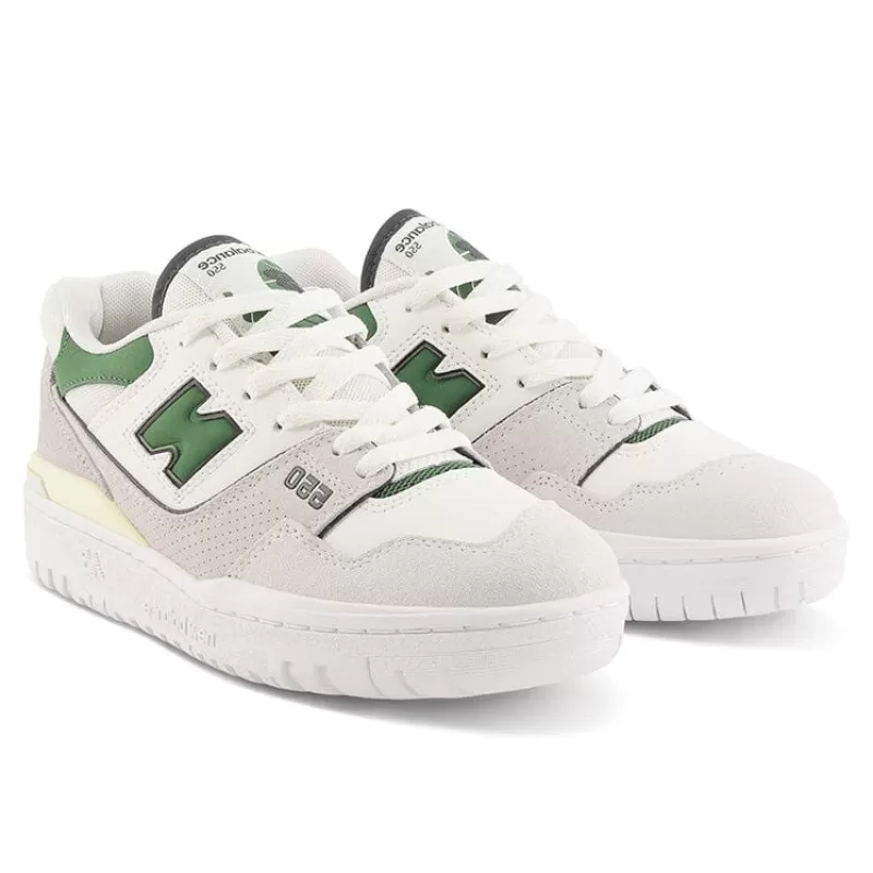 NEW BALANCE - Collezione Donna New Balance - Sneakers Bbw550Sg - Bianco Verde<Collezione Scarpe Donna Sneakers