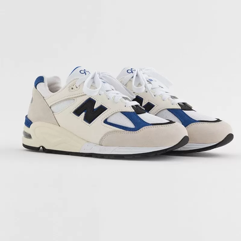 NEW BALANCE - Collezione Uomo New Balance - Sneakers Limited Edition Teddy Santis M990Wb2 - Bianco<Collezione Scarpe Uomo Sneakers