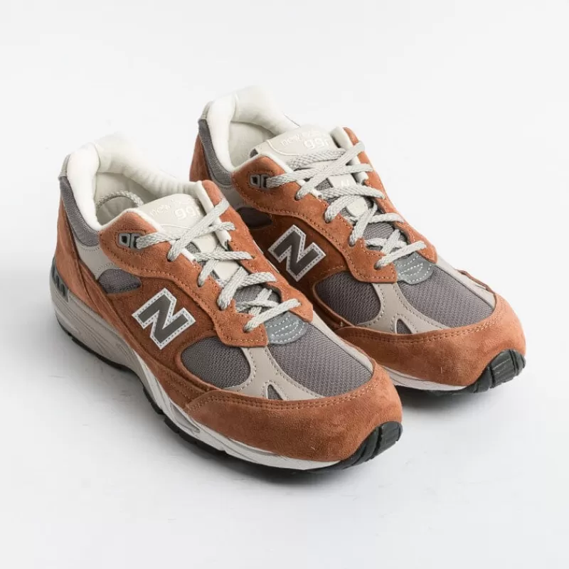 NEW BALANCE - Collezione Uomo New Balance - Sneakers M991Pty - Arancione<Collezione Scarpe Uomo Sneakers