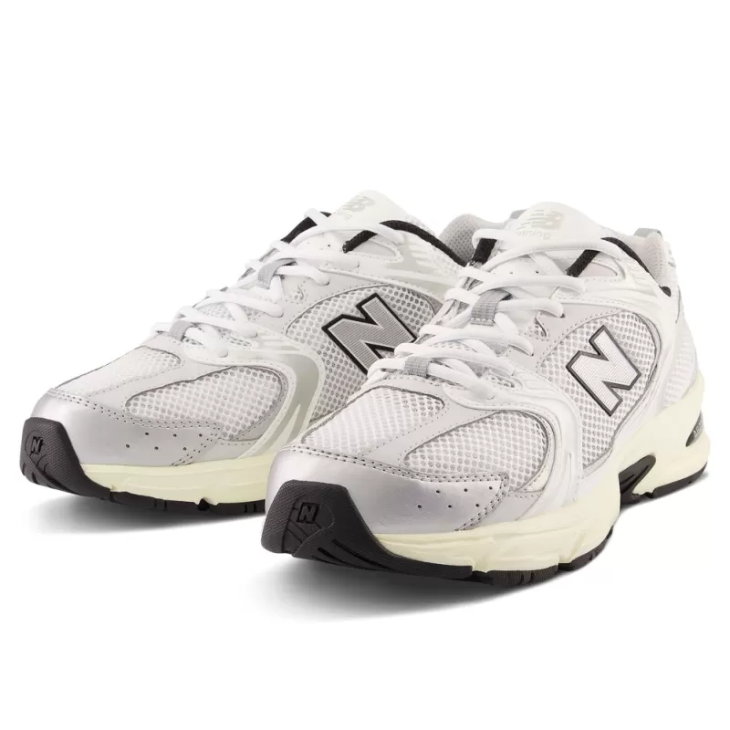 NEW BALANCE - Collezione Uomo New Balance - Sneakers Mr530Ta - Bianco Argento Nero<Collezione Scarpe Uomo Sneakers