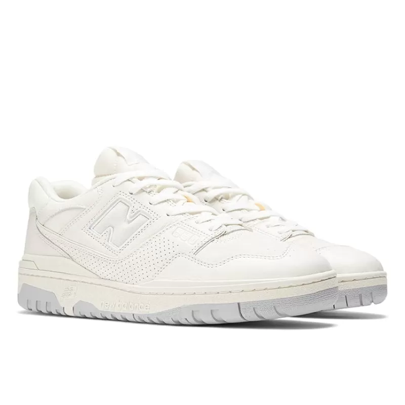 NEW BALANCE - Collezione Uomo New Balance - Sneakers Unisex Bb550Pwd - Bianco Turtledove<Collezione Scarpe Uomo Sneakers