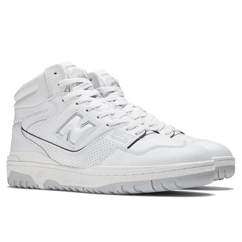 NEW BALANCE - Collezione Uomo New Balance - Sneakers Unisex Bb650Rww - Bianco<Collezione Scarpe Uomo Sneakers