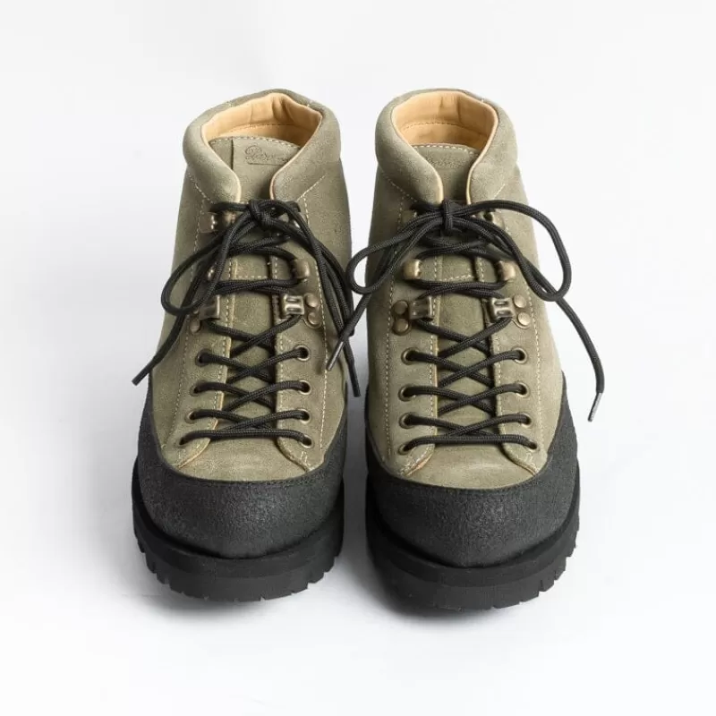 Paraboot - 200550 Hiking Boot - Yosemite/Jannu - Noir Velour Olive<Collezione Scarpe Uomo Hiking Boots