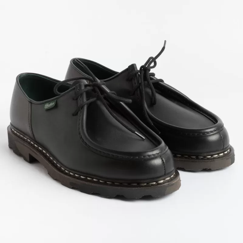 Paraboot - 216715 - Derby Michael Rework/Marche - Lis Noir/Cafe<Collezione Scarpe Uomo Allacciate