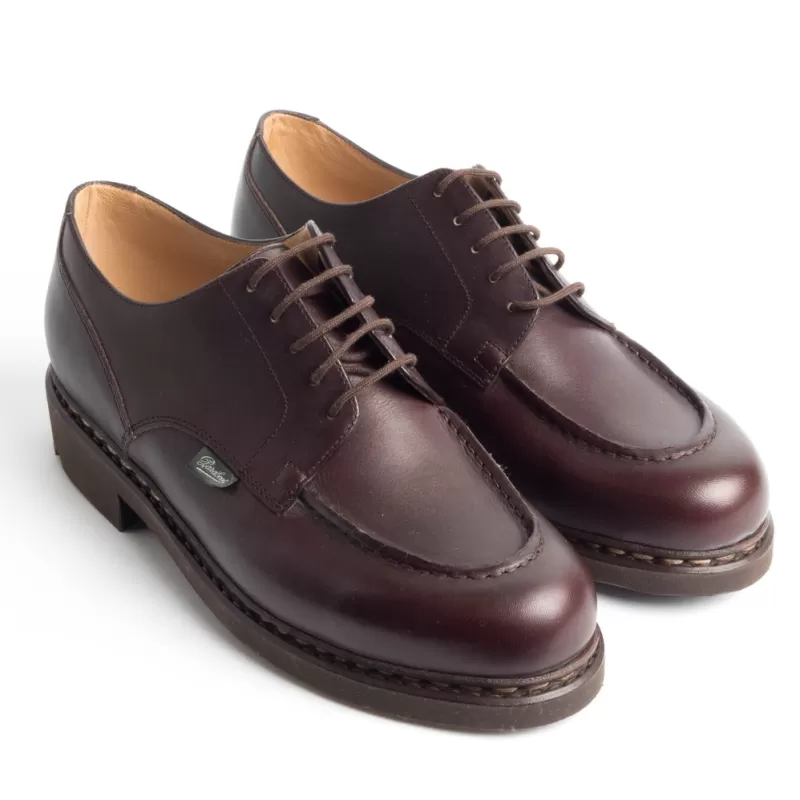 Paraboot - Derby 71707- Chambord/Tex - Marron / Lis Cafe<Collezione Scarpe Uomo Allacciate