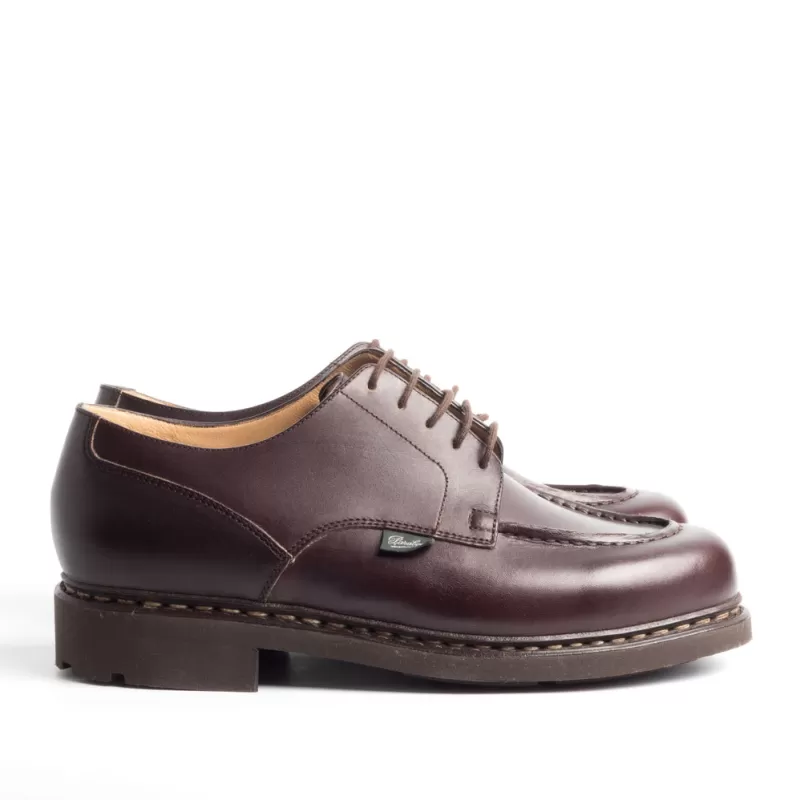 Paraboot - Derby 71707- Chambord/Tex - Marron / Lis Cafe<Collezione Scarpe Uomo Allacciate