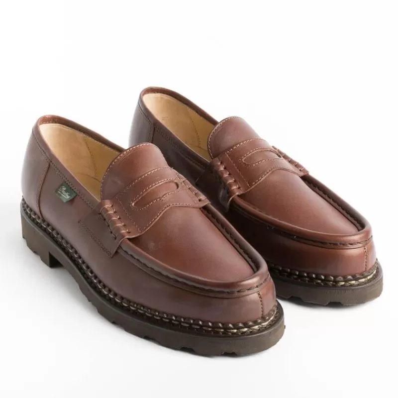 Paraboot - Mocassino 099403 - Reims/Marche - Lis Marron<Collezione Scarpe Uomo Mocassini