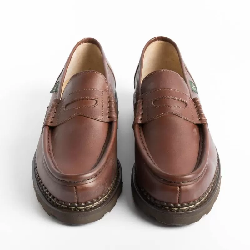 Paraboot - Mocassino 099403 - Reims/Marche - Lis Marron<Collezione Scarpe Uomo Mocassini