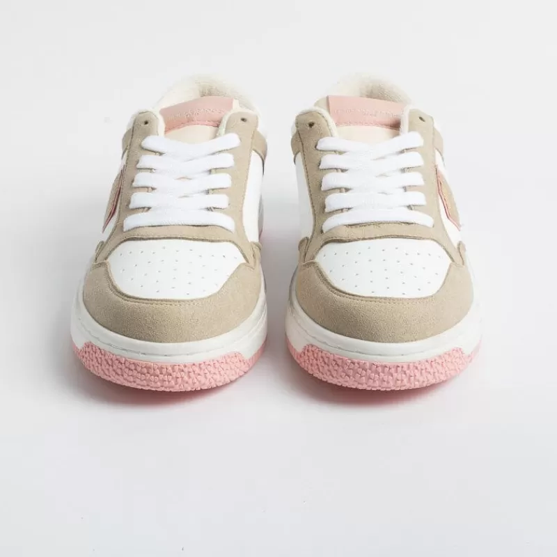 Philippe Model Paris Philippe Model -Sneakers Lyld Cx33 - Lyon - Rosa Beige<Collezione Scarpe Donna Sneakers