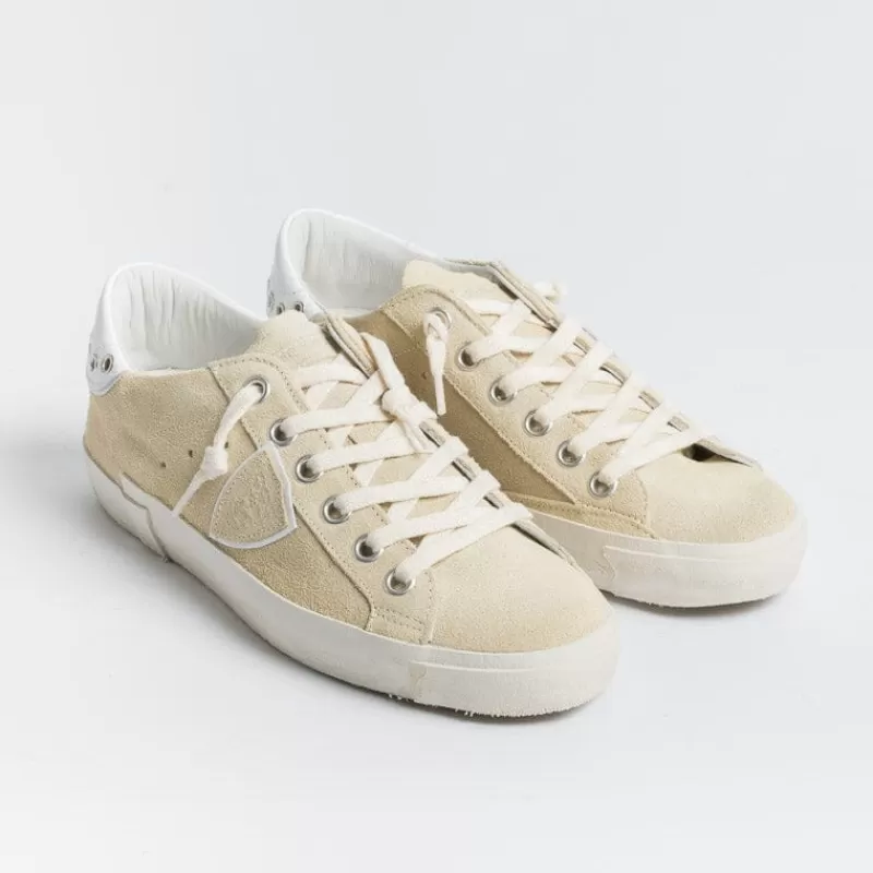 Philippe Model Paris Philippe Model -Sneakers Prld Dy05 - Parisx - Gipsy Beige<Collezione Scarpe Donna Sneakers