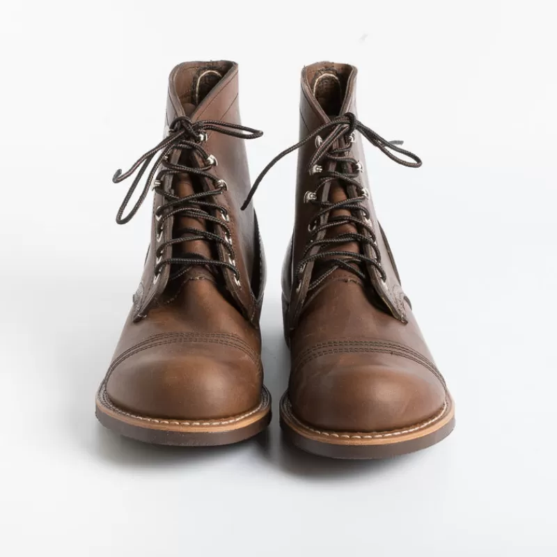 Red Wing Shoes Red Wing - Polacco Iron Ranger 08111 - Amber<Collezione Scarpe Uomo Polacchi