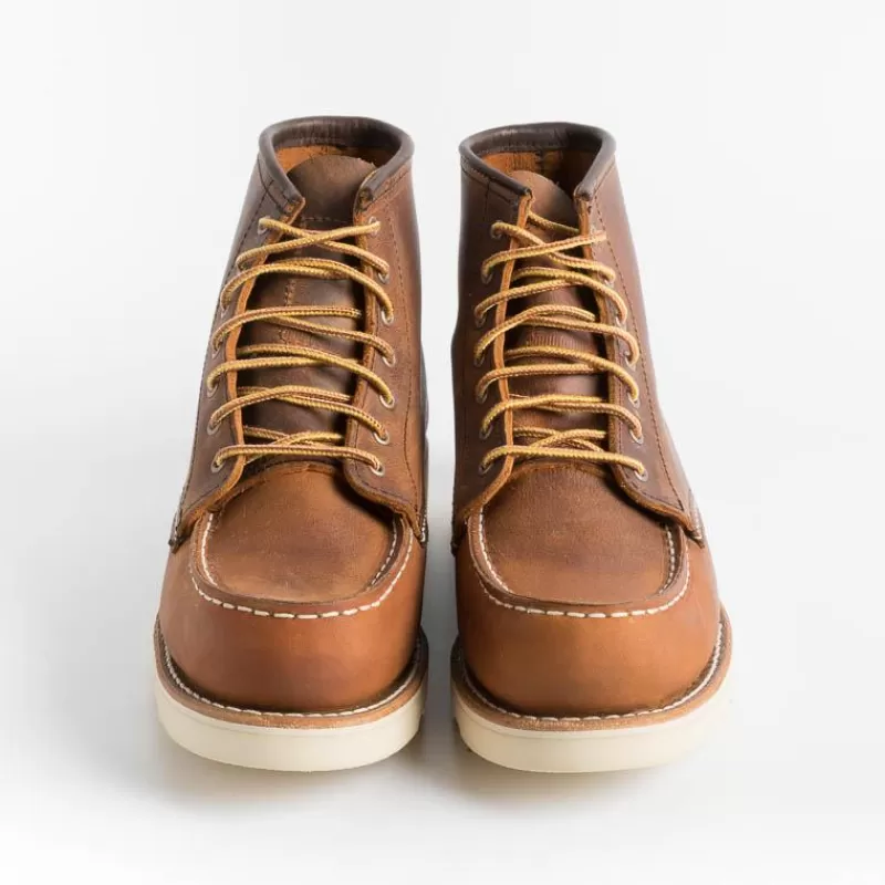 Red Wing - Collezione Donna Red Wing Shoes - Stivaletto 03428 Moc Toe - Copper Rough<Collezione Scarpe Donna Stivaletti