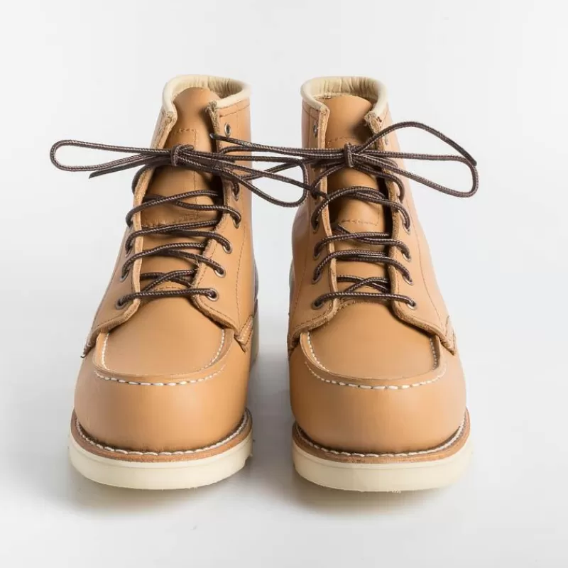 Red Wing - Collezione Donna Red Wing -Stivaletto 3383 Moc Toe - Tan<Collezione Scarpe Donna Stivaletti