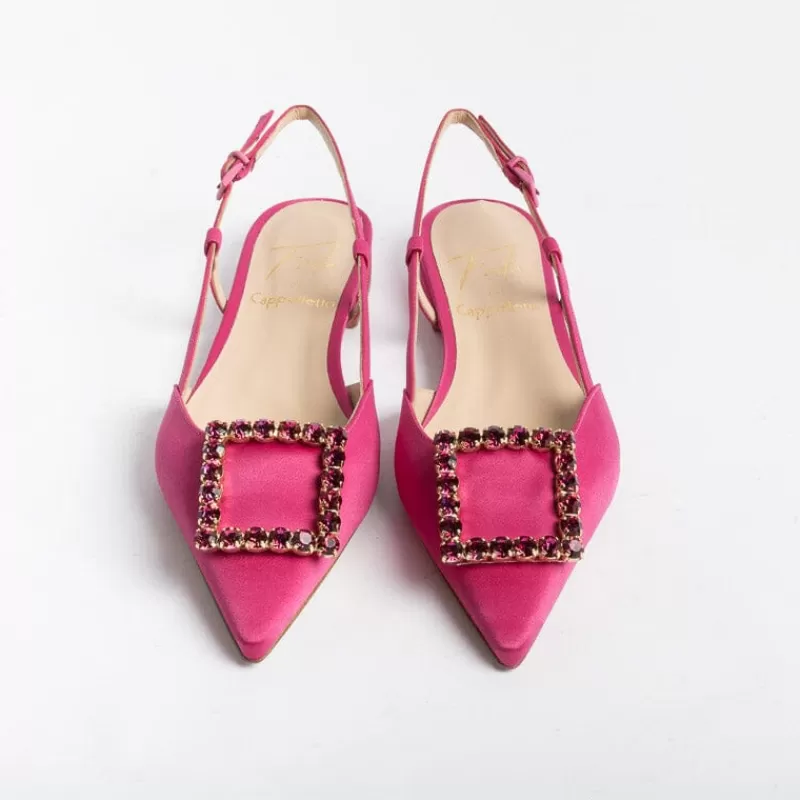 Roberto Festa - Sling Back - Lavanda - Fuxia<Collezione Scarpe Donna Cerimonia - Scarpe E Pochette