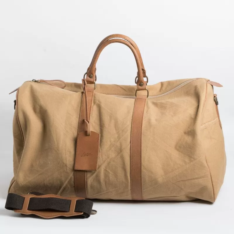 SACHET - Sacca Da Viaggio- 3048 - Tessuto Beige<Collezione Accessori Uomo Borse Uomo - Borse Viaggio