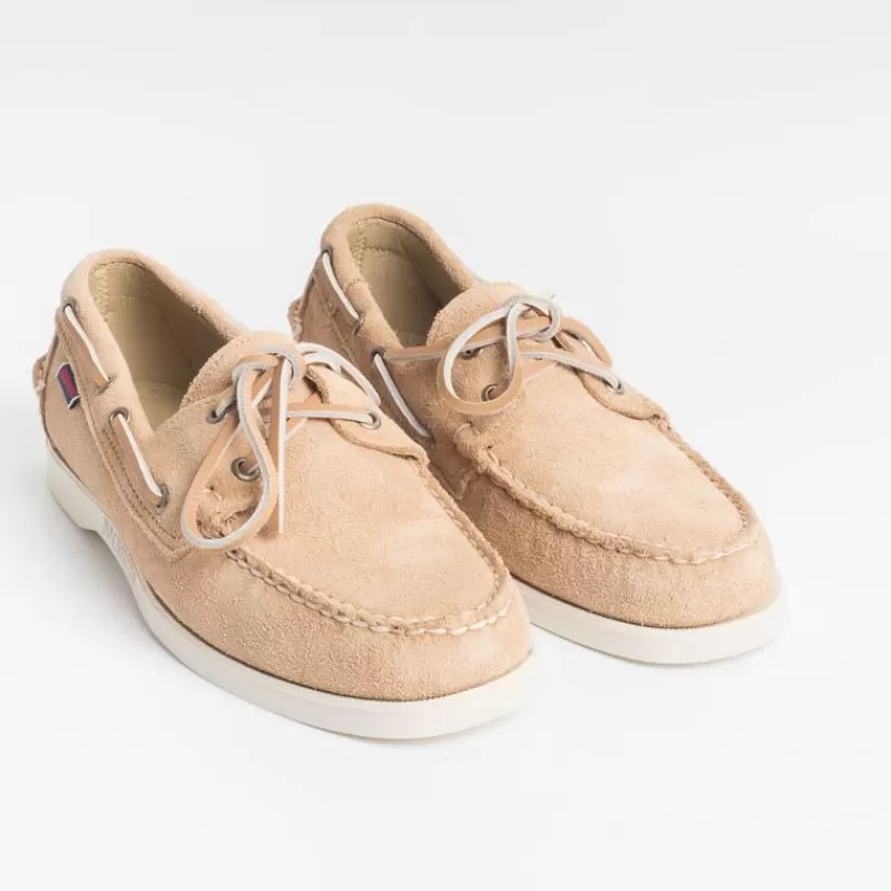 Sebago - Jacqueline Suede W - Allacciata 7002Ta0-78111W - Beige Camel<Collezione Scarpe Donna Allacciate