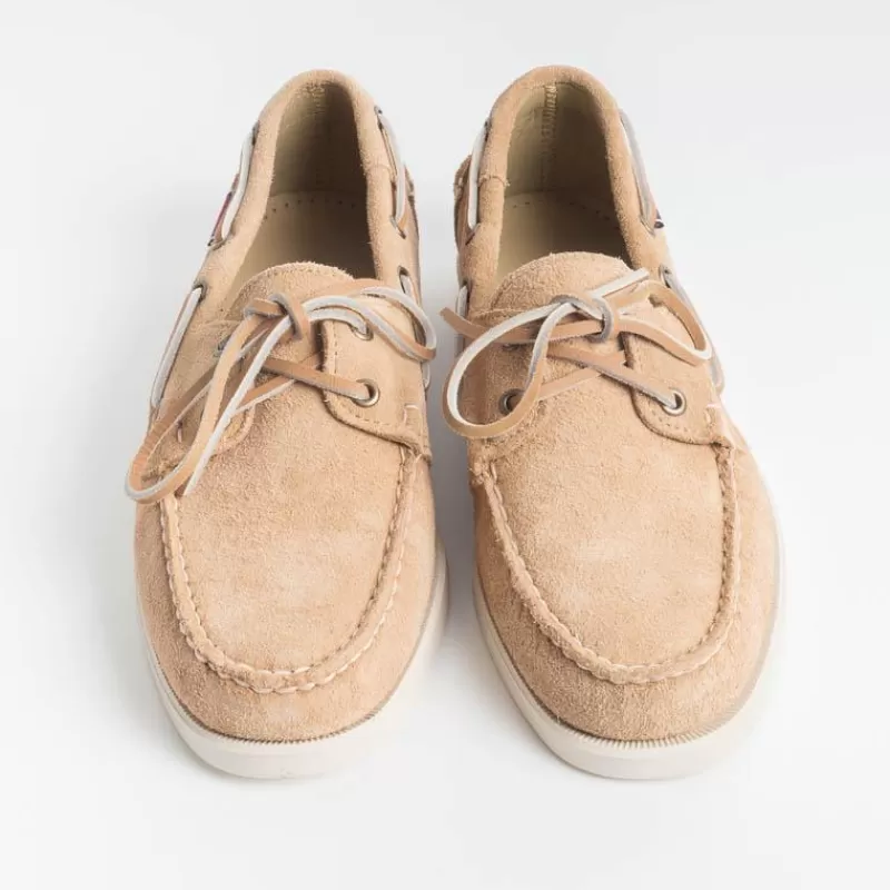 Sebago - Jacqueline Suede W - Allacciata 7002Ta0-78111W - Beige Camel<Collezione Scarpe Donna Allacciate