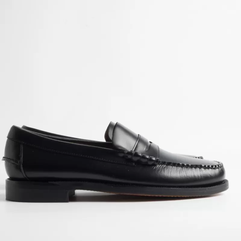 Sebago - Mocassino - Classic Dan - 7000300 - Pelle - Nero<Collezione Scarpe Uomo Mocassini