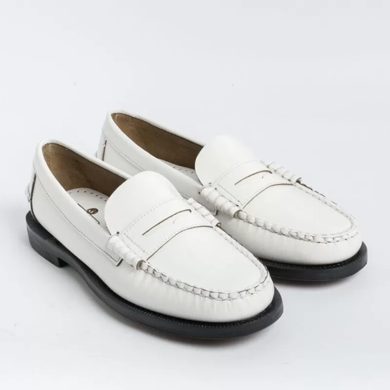 Sebago - Mocassino Dan 7001530 - Bianco<Collezione Scarpe Donna Mocassini