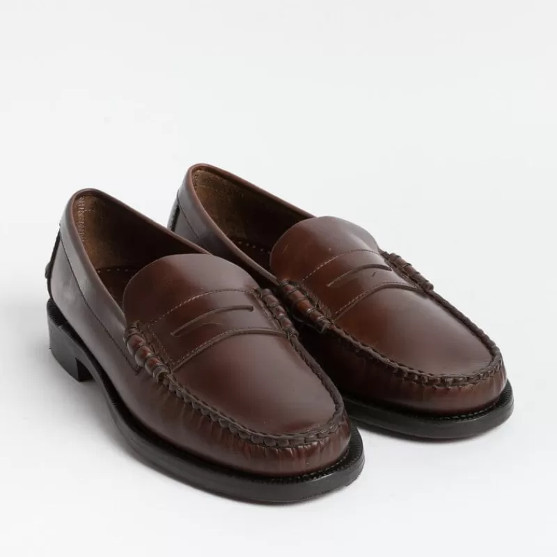 Sebago - Mocassino Dan - 7000310 - Pelle - Marrone Cannella<Collezione Scarpe Uomo Mocassini