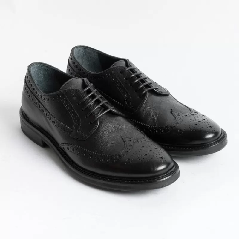 SEBOY'S - Derby - 2795 - Bufalo Nero<Collezione Scarpe Uomo Allacciate