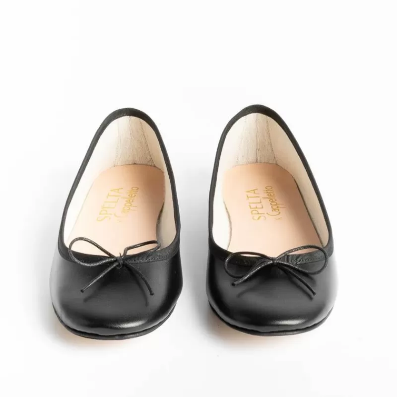 SPELTA MILANO - Ballerina - Nicole - Nappa Nero<Collezione Scarpe Donna Ballerine