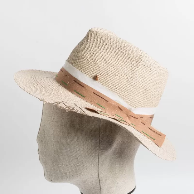 SUPER DUPER HATS - Cappello Destino Panama 8089 - Linen<Collezione Accessori Donna Cappelli E Berretti