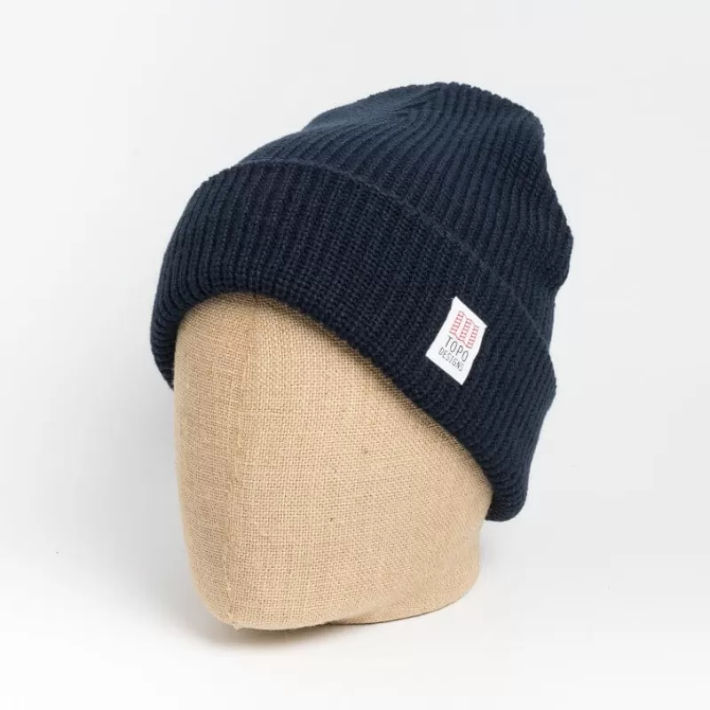 TOPO DESIGNS Topo Design - Whatch Cap - Blue Navy<Collezione Accessori Donna Cappelli E Berretti