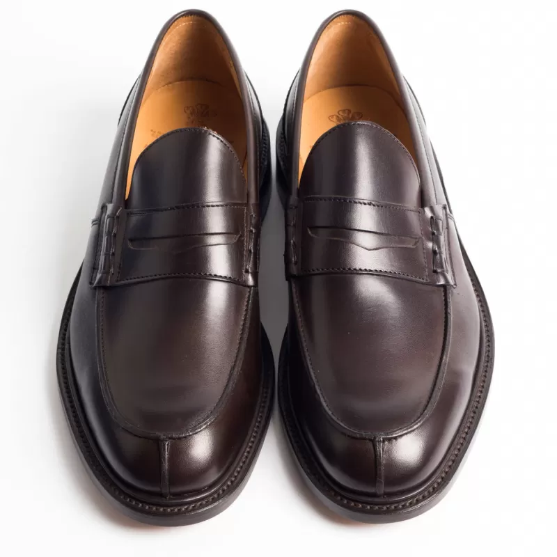 Tricker's - Mocassino In Pelle - James - Espresso<Collezione Scarpe Uomo Mocassini