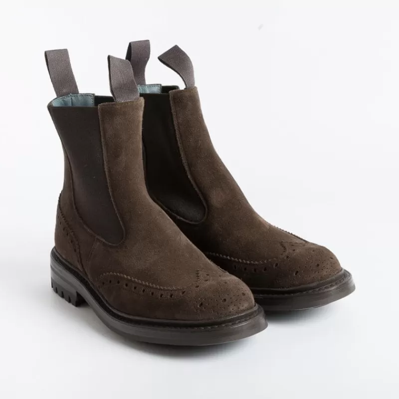 Tricker's - Stivaletto - Silvia - Cafe Suede<Collezione Scarpe Donna Stivaletti