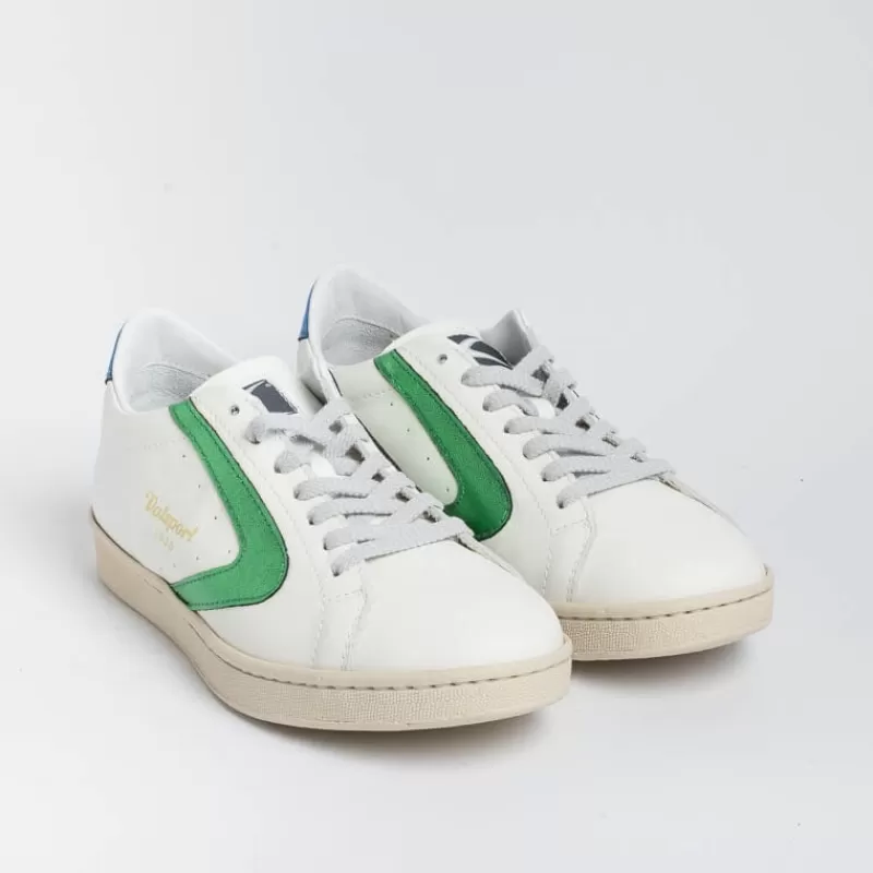 VALSPORT 1920 Valsport - Sneakers Tournament - Vt2210W - Bianco Verde Bluette<Collezione Scarpe Donna Sneakers