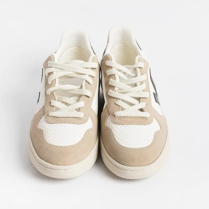 VEJA - Collezione Uomo Veja - Sneakers - V 10 Vx0503138 - Bianco Beige<Collezione Scarpe Uomo Sneakers